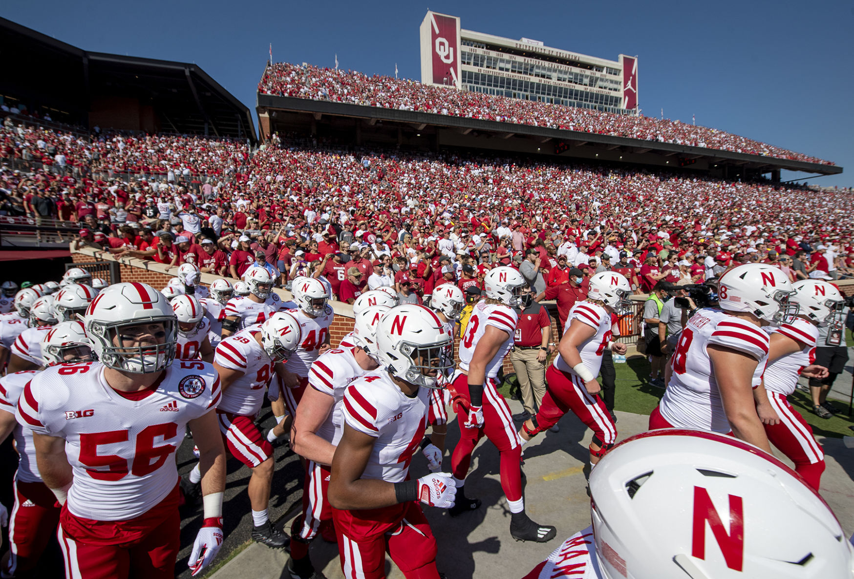 Nebraska vs. Oklahoma, 9.18